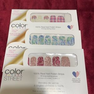 Color Street Glitter Nail Strips